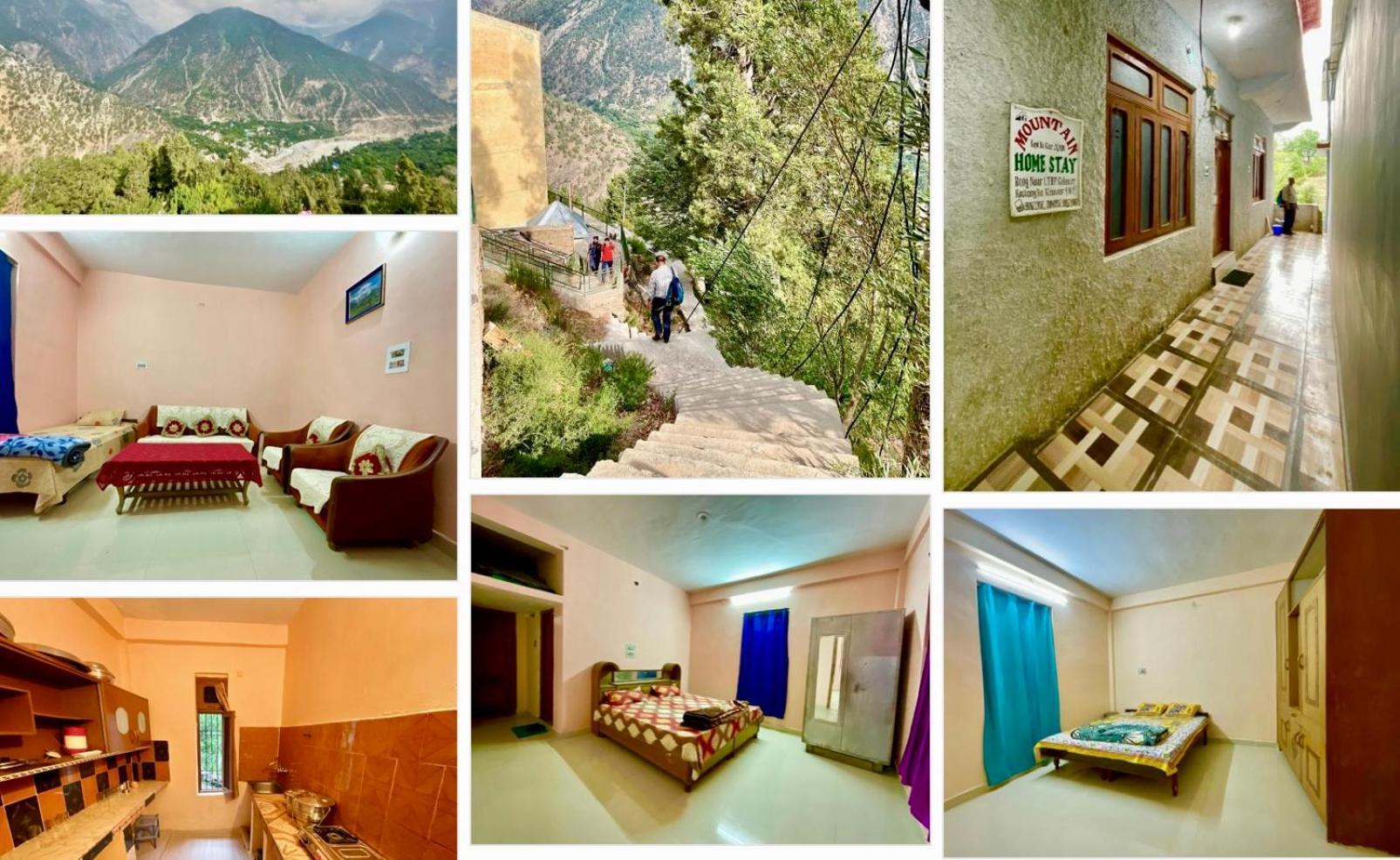 Mountain Home Stay -Rang, At Reckong Peo - Kalpa, Near Goyal Motors, Way To Petrol Pump At Itbp Quarters المظهر الخارجي الصورة
